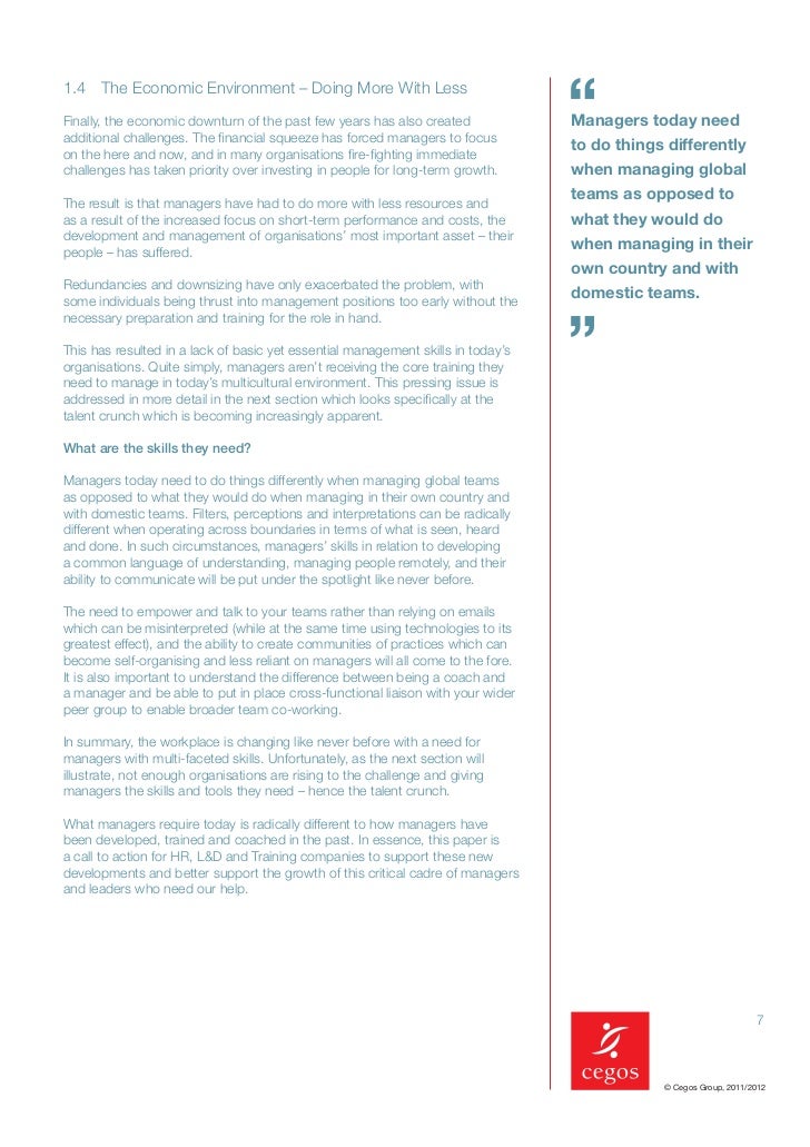 Leading and managing in multicultural organisations Leading and managing in multicultural organisations