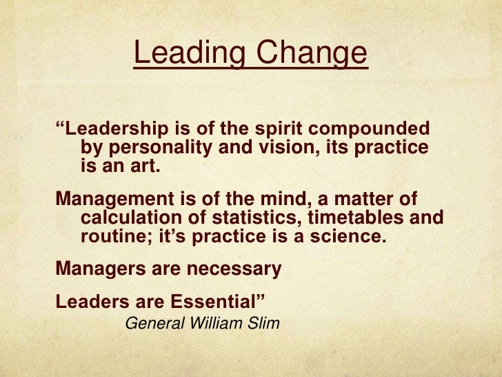 Leading Changes Quotes Leading Changes Quotes