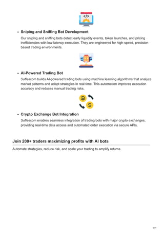Leading Crypto Trading Bot Development Company for Smart Automated ...