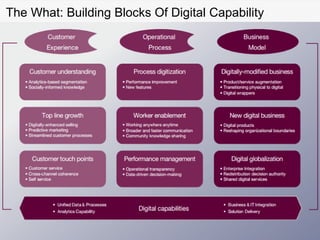 The What: Building Blocks Of Digital Capability
 