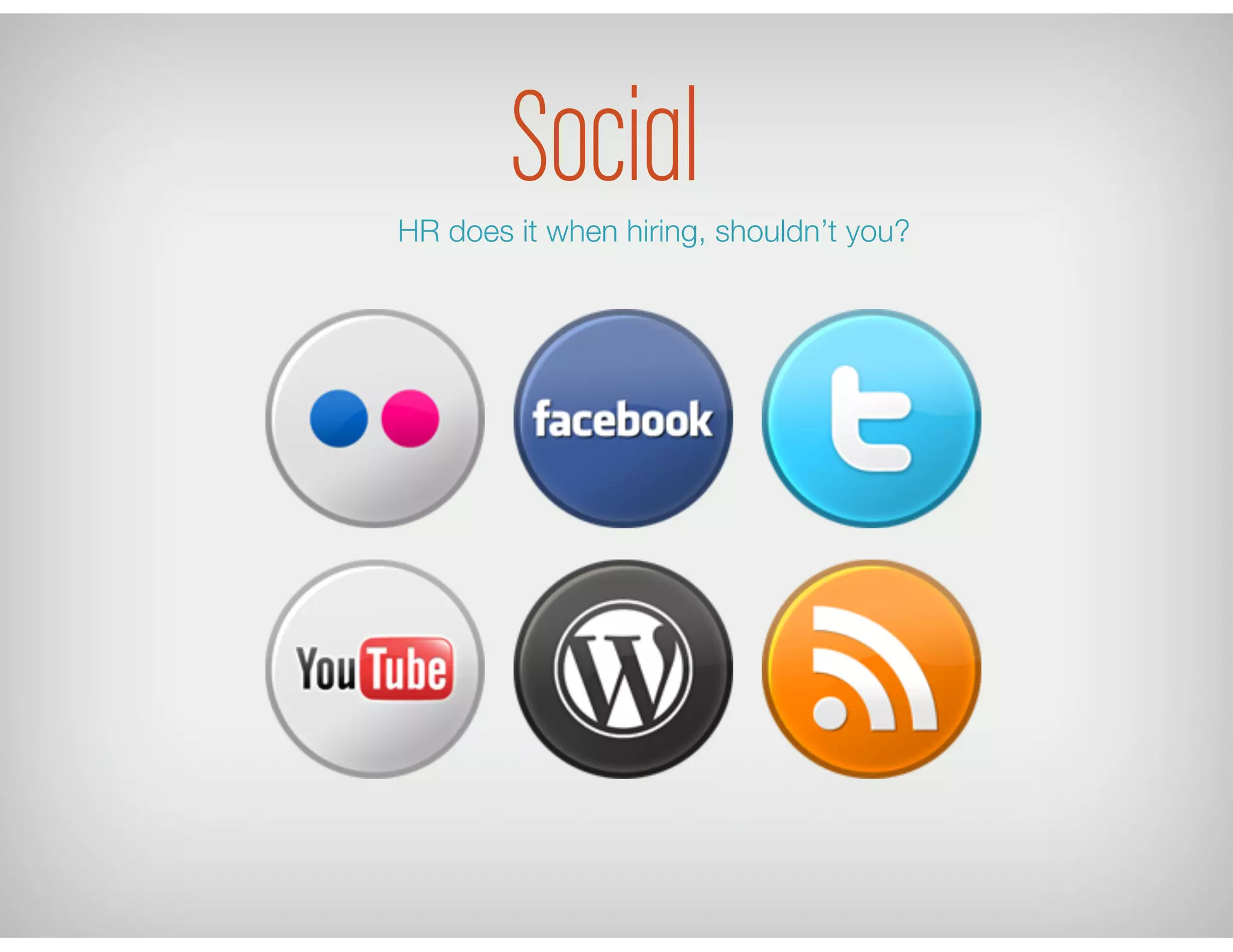 SocialHR does it when hiring, shouldn’t you?
 
