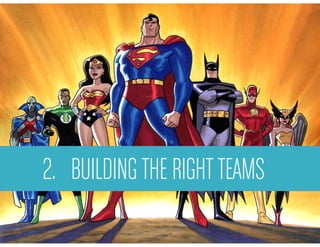 2. BUILDINGTHE RIGHTTEAMS
 