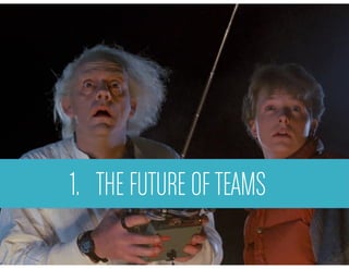 The Future ofTeams
1. THE FUTURE OFTEAMS
 