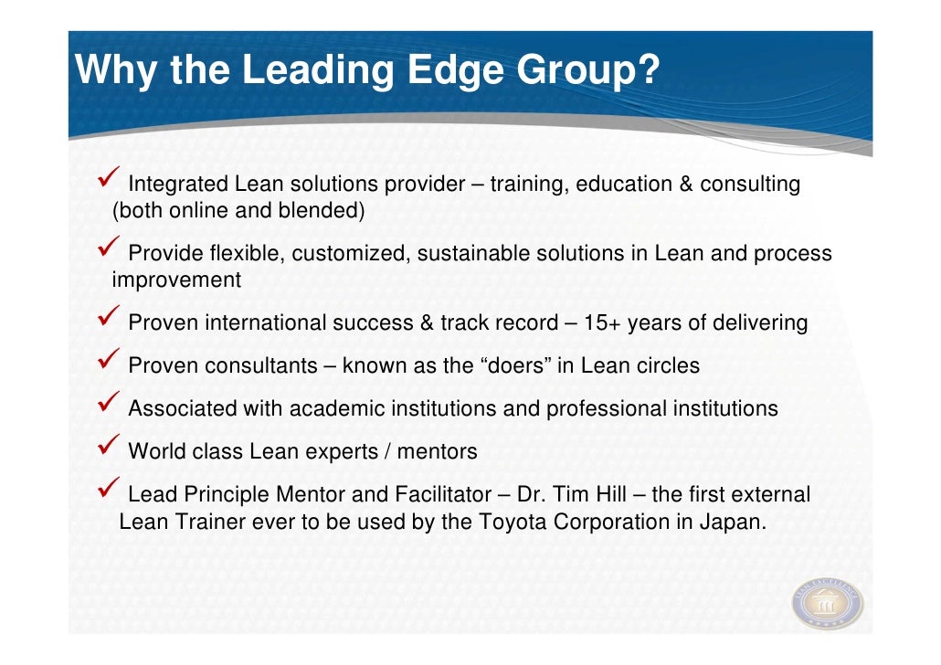 Leading Edge Group
