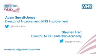 Leading for improvement: a framework for the NHS in England | PPT
