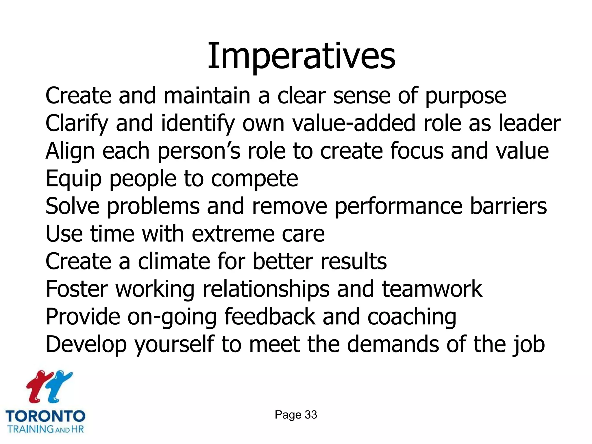 Page 31Planning to succeed 2 of 2	Senior management buy-inIndividual leadership development at senior levelsTeam developmentStrategic goal integrationA central succession planning systemTraining on providing feedback and empowering othersCorporate culture 