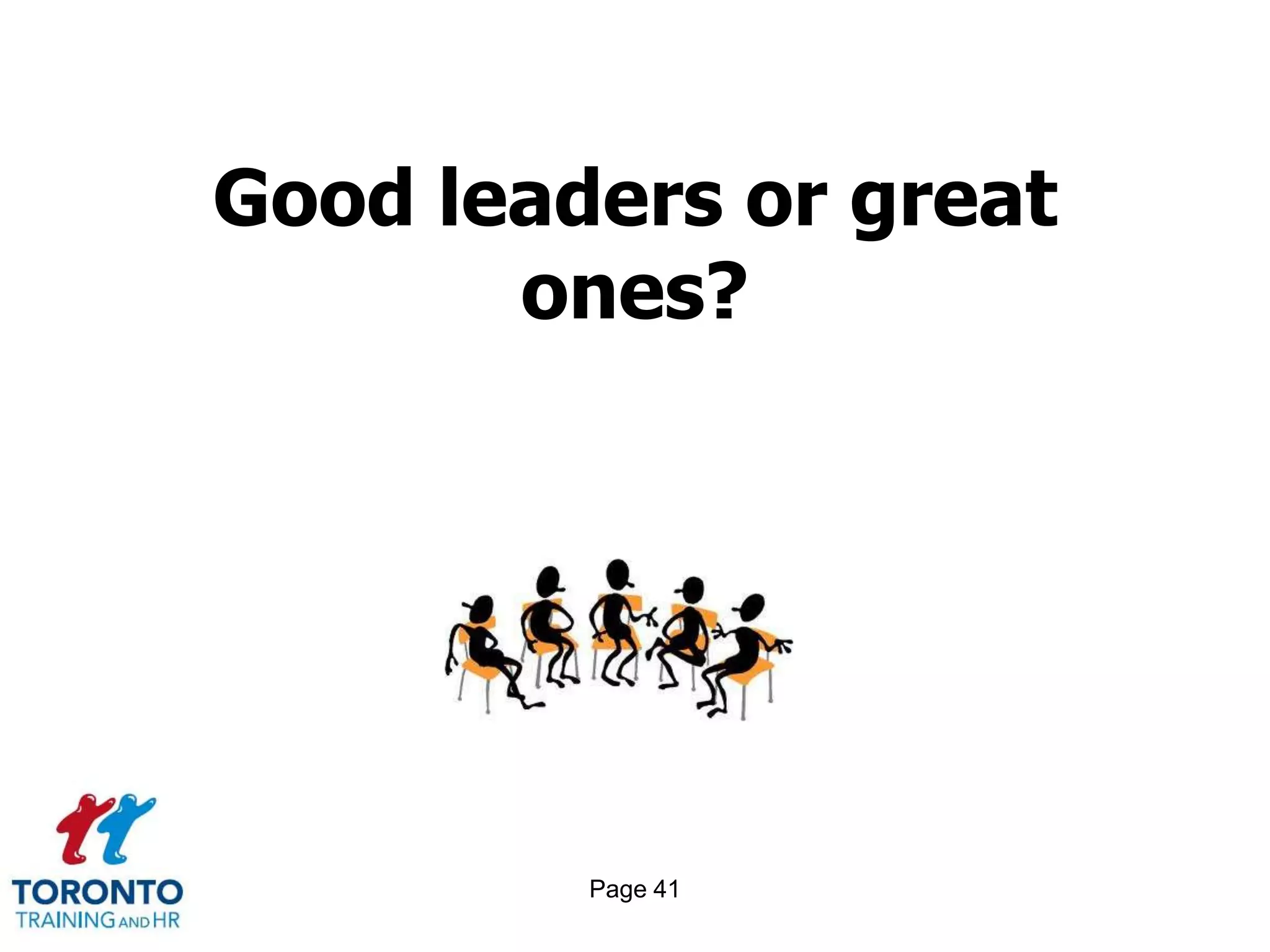 Page 39Criteria to consider 1 of 2INTERNALPersonality mechanismsUnderstanding of the leader’s dutyPerformance