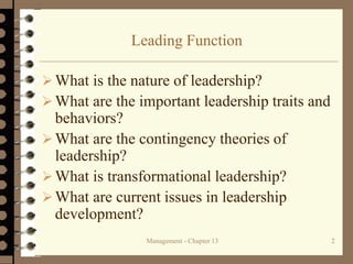 Leading Function.ppt