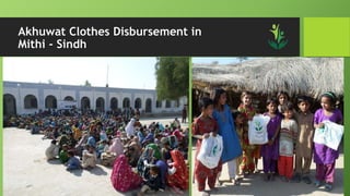 Akhuwat Clothes Disbursement in
Mithi - Sindh
 