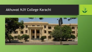 Akhuwat NJV College Karachi
 
