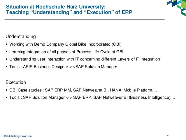 From Models Of Understanding Aris Example To Models Of Execution S