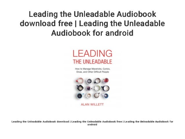 leading the unleadable pdf download