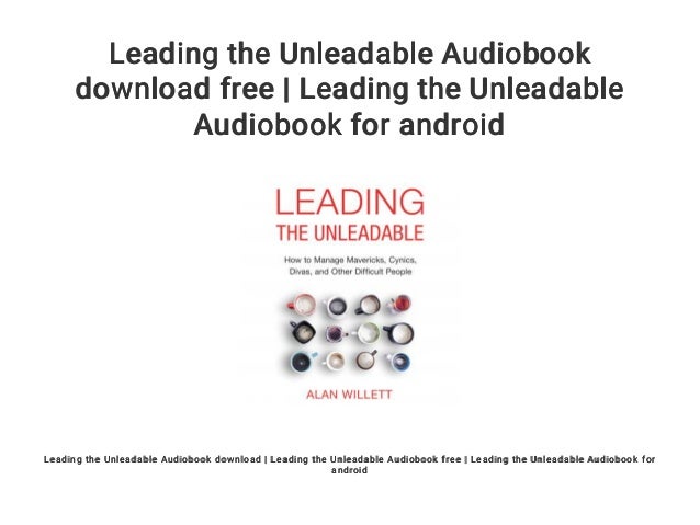 leading the unleadable pdf download