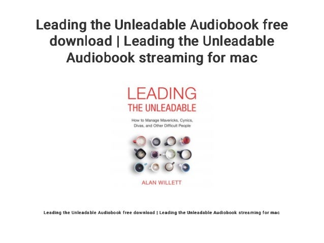 leading the unleadable pdf download