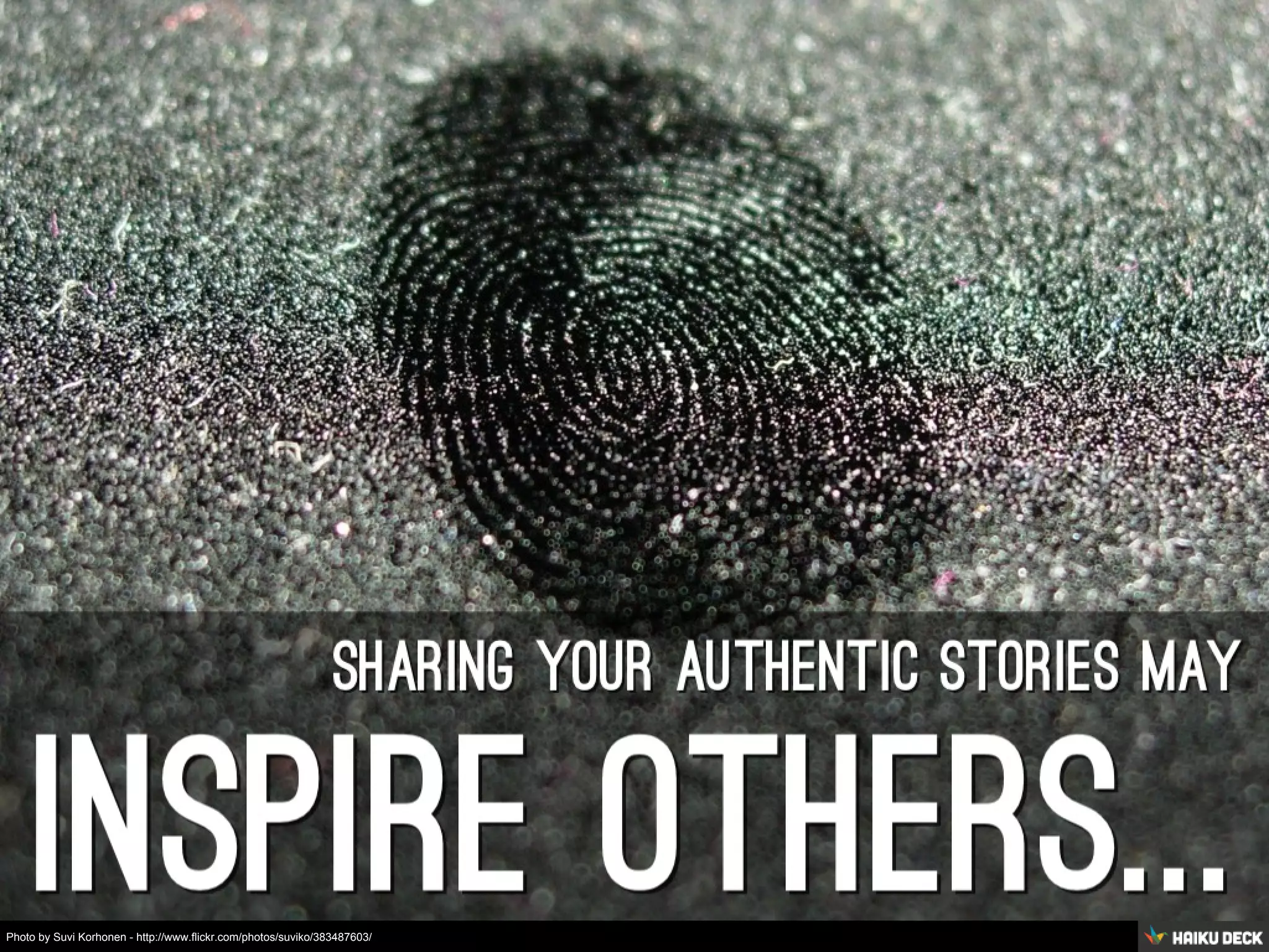 Photo by Suvi Korhonen - http://www.flickr.com/photos/suviko/383487603/