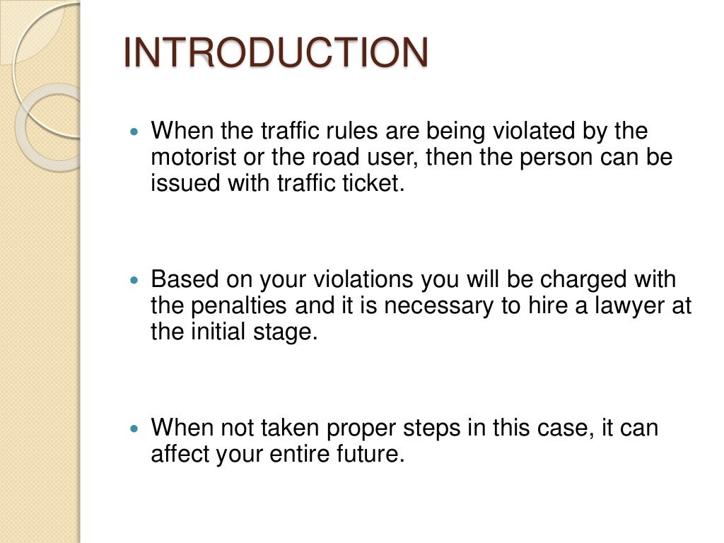 Leading Traffic Ticket Attorney in