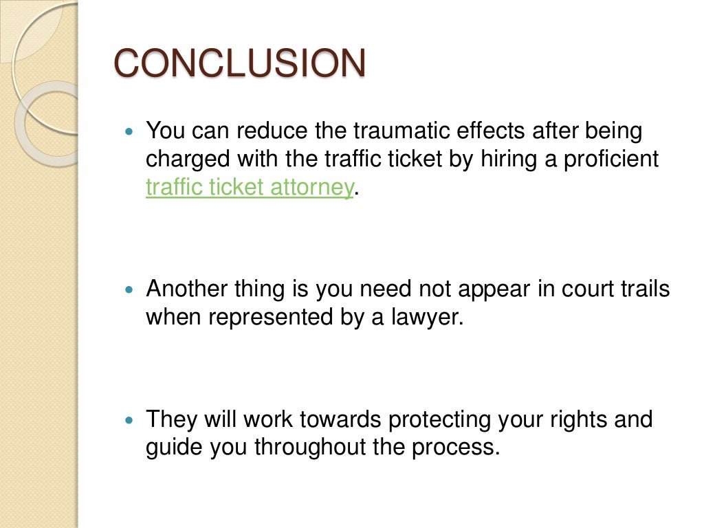 Leading Traffic Ticket Attorney in