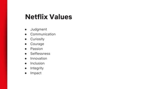 Leading with Culture: Talent Acquisition at Netflix | PPTX