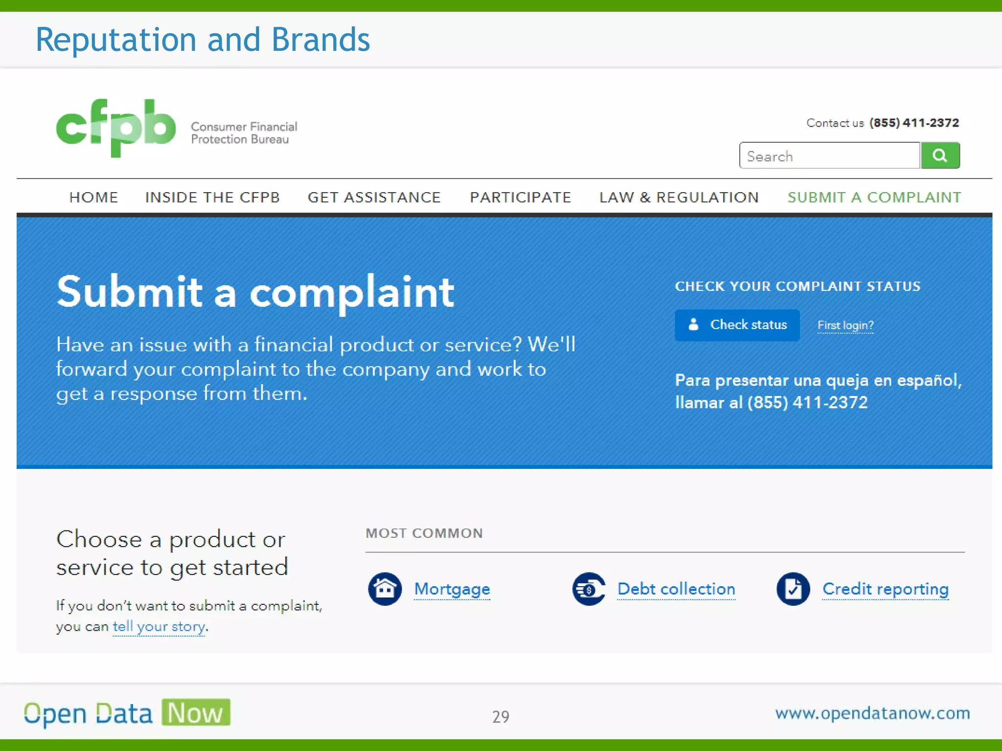 Reputation and Brands

29

 