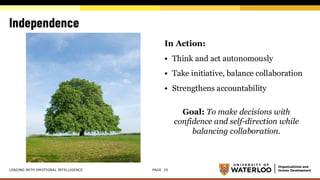 Think Act Autonomy Leading with Emotional Intelligence Workshop | PDF