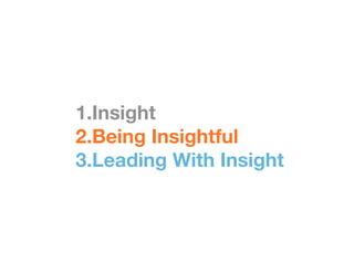Leading With Insight Two