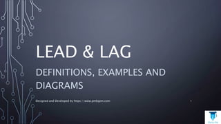 How To Use Scheduling Lead And Lag With 4 Types Of Relationships | PPTX