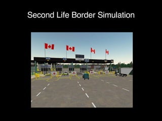 Second Life Border Simulation 
