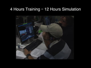 4 Hours Training – 12 Hours Simulation 