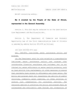 Lead line replacement act PA 102-0613.pdf
