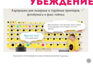 Эмоциональная и понятная информация о расходных материалах для принтеров T2 www.t2rus.ru


                                                                                           11
 