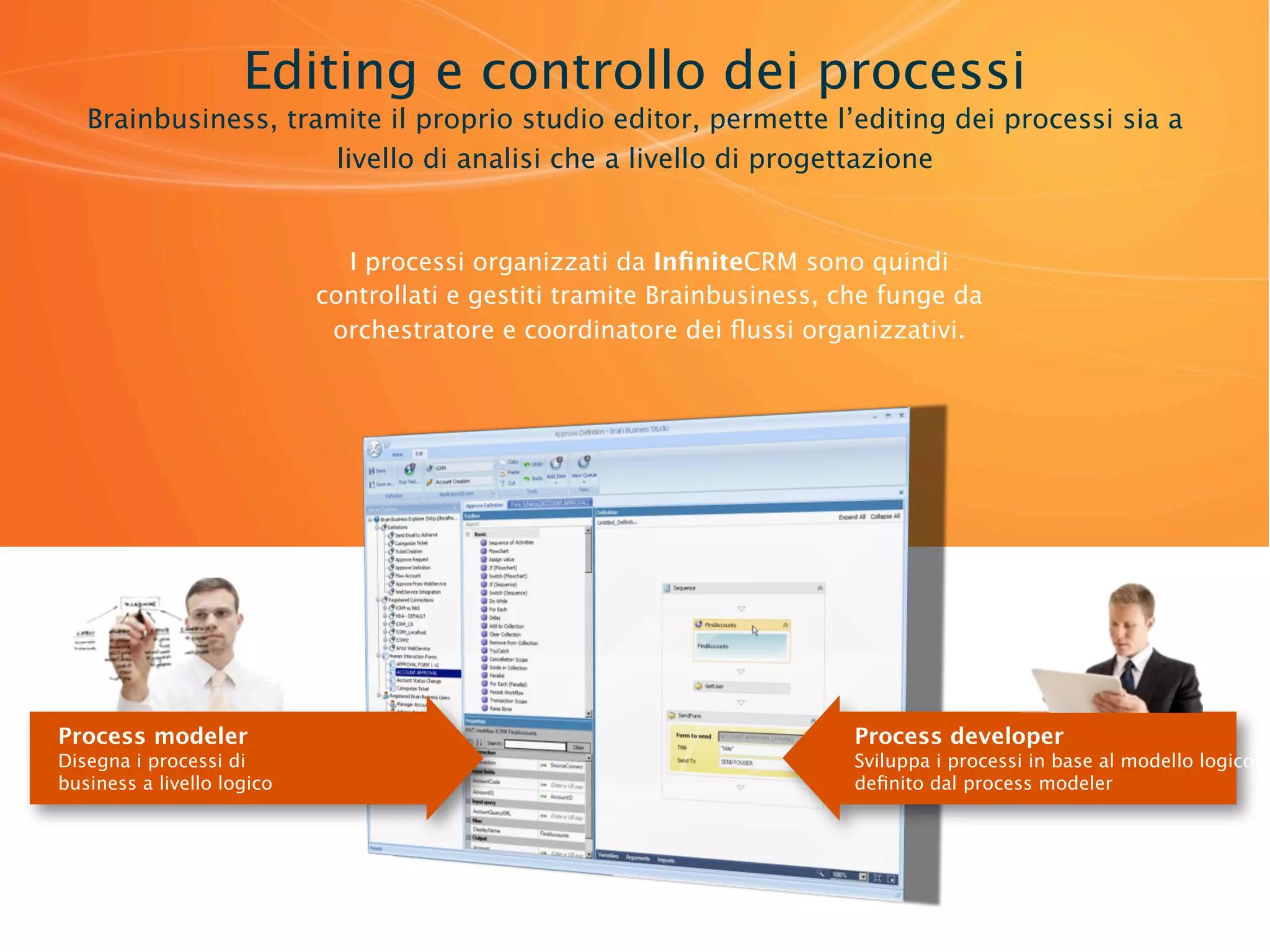 Mobile
Grazie alla tecnologia HTML5, InfiniteCRM nella versione mobile è fruibile su tutti i
dispositivi di ultima generazione, sia Smartphone che Tablet. Su sistemi operativi
                                  iOS e Android.




 InfiniteCRM Mobile supporta Smartphones e Tablets basati sul sistema operativo Android (2.1 o superiore) e dispositivi Apple
                          (iPhone / iPad) basati sul sistema iOS (preferibilmente 4.0 o superiore).
 