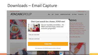 Downloads – Email Capture
 