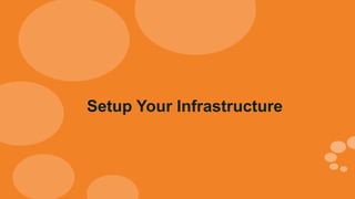 Setup Your Infrastructure
 