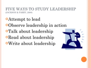 Studypoint Leadership Basics Of Leadership | PPT