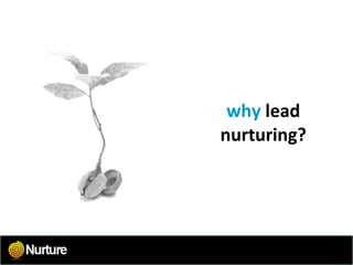 why  lead nurturing? 
