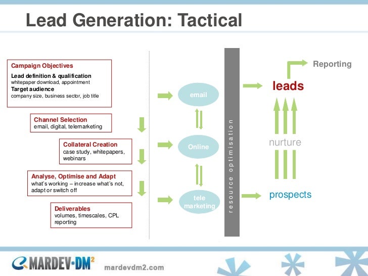 definition of job lead