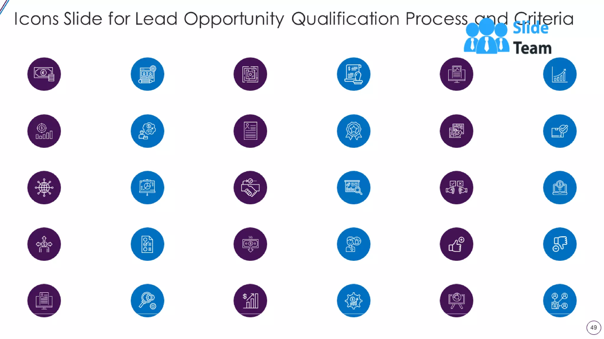 Lead Opportunity Qualification Process And Criteria Powerpoint Presentation Slides