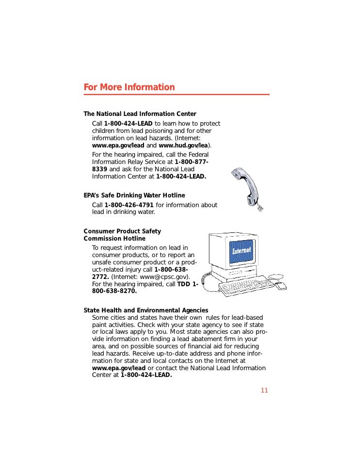 Lead Paint Epa Brochure