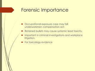 📂 Lead_Poisoning_Forensic ppt lead poisoning ppt | PDF