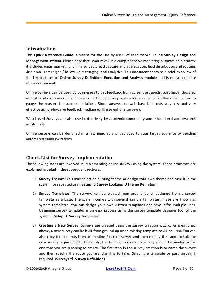 reference guide template