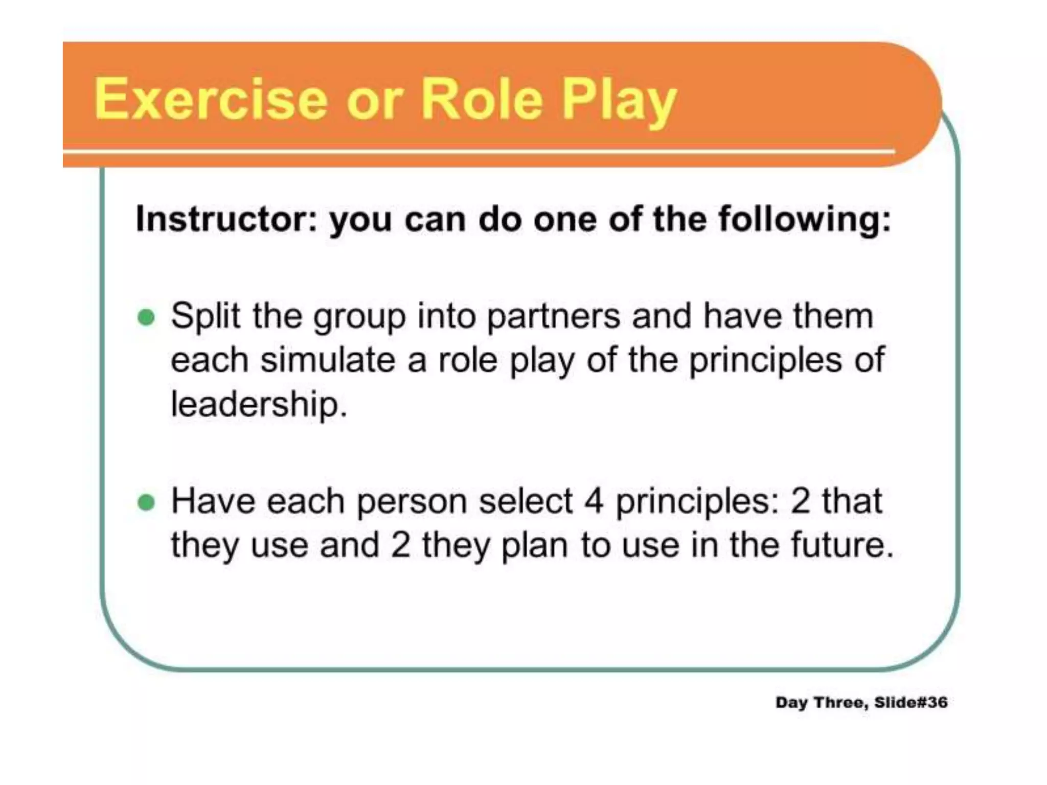 Leadrship training homedepot