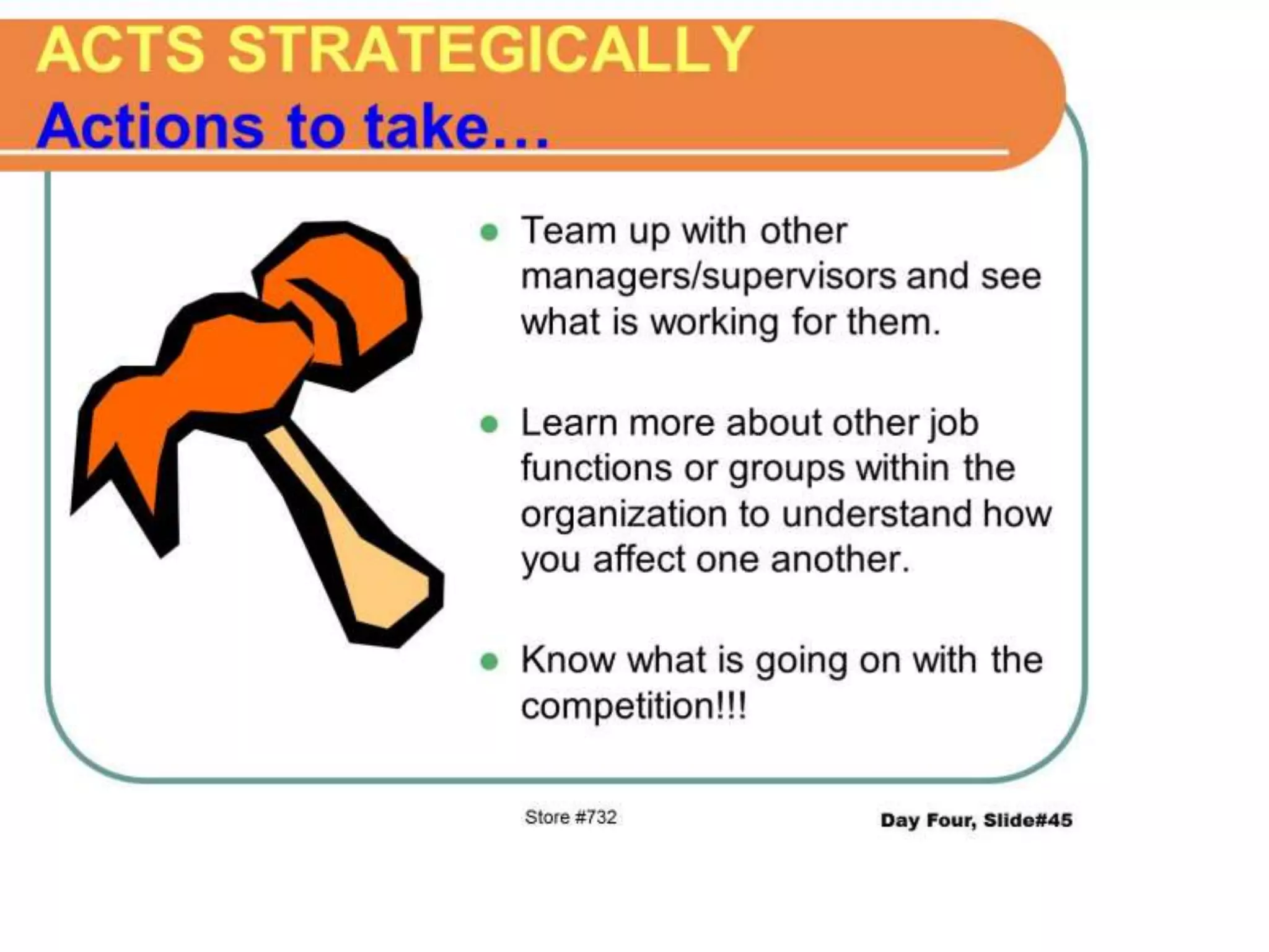 Leadrship training homedepot