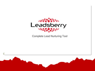 Complete Lead Nurturing Tool
 