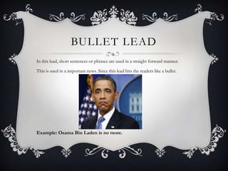 LEAD SENTENCES | PPTX