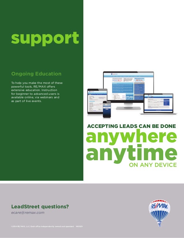 Lead street brochure