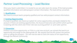 Lead Summary.pdf Lead Submission & Lead Management Process | PDF