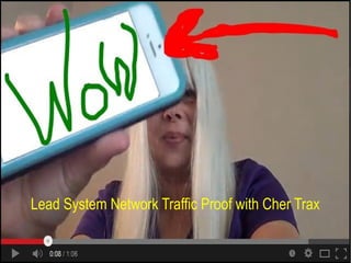 Lead System Network Traffic Proof
Lead System Network Traffic Proof with Cher Trax
 