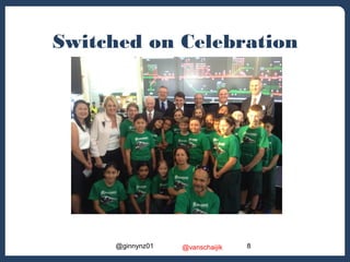 Switched on Celebration 
@ginnynz01 @vanschaijik 8 
 