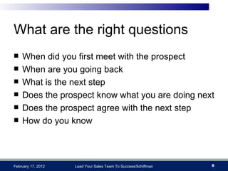 Lead Your Sales Team To Success | PPT