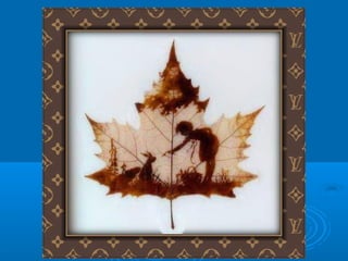 Leaf Carving Art